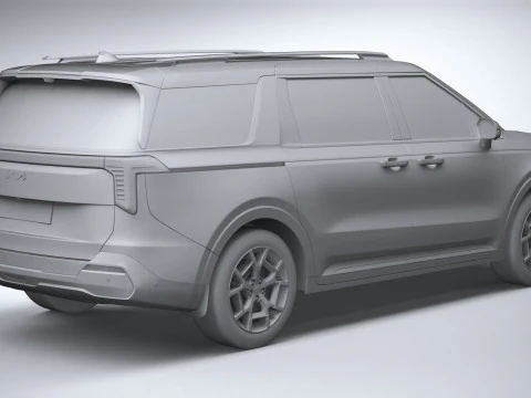 Kia Carnival 2025 3D Model