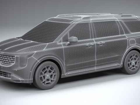 Kia Carnival 2025 3D Model