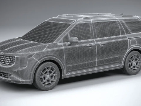 Kia Carnival 2025 3D Model