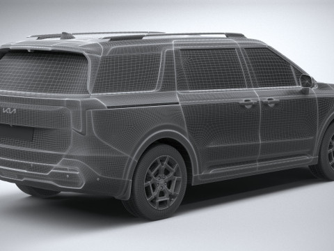 Kia Carnival 2025 3D Model
