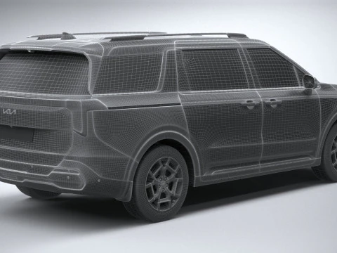 Kia Carnival 2025 3D Model