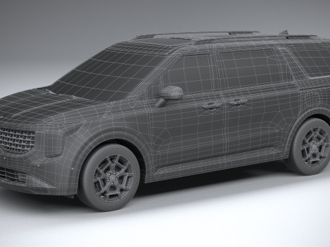 Kia Carnival 2025 3D Model