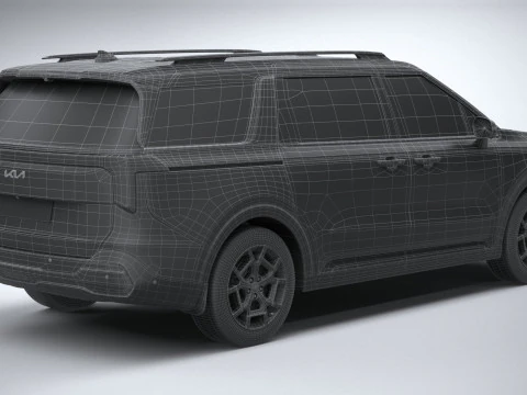 Kia Carnival 2025 3D Model
