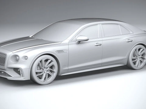 Bentley Flying Spur Speed 2025 3D Model