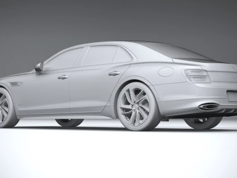 Bentley Flying Spur Speed 2025 3D Model