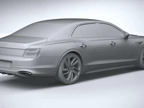 Bentley Flying Spur Speed 2025 3D Model