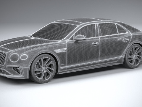 Bentley Flying Spur Speed 2025 Model 3D