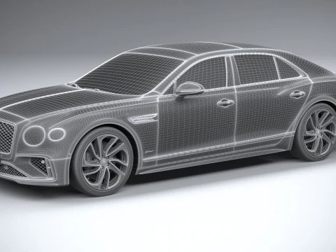 Bentley Flying Spur Speed 2025 3D Model