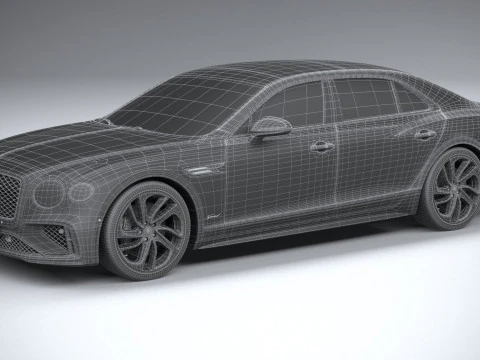 Bentley Flying Spur Speed 2025 3D Model