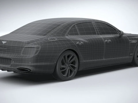 Bentley Flying Spur Speed 2025 3D Model