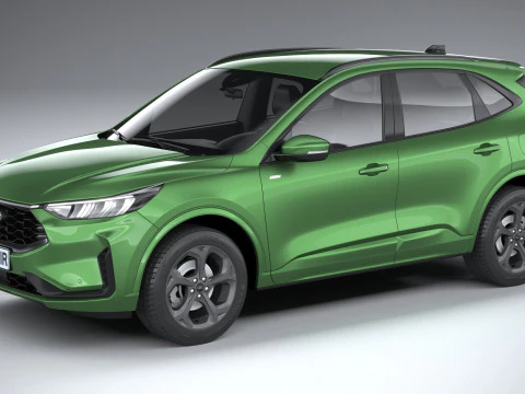 Kuga ST-line 2024 Modèle 3D