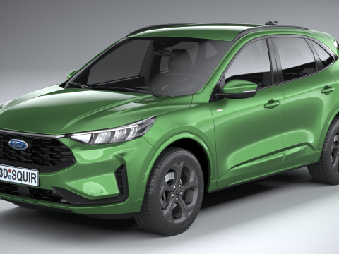 Kuga ST-line 2024 3D Model