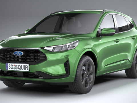 Kuga ST-line 2024 3D Model