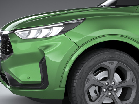 Kuga ST-line 2024 3D Model
