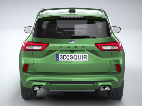 Kuga ST-line 2024 3D Model