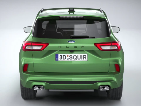 Kuga ST-line 2024 3D Model