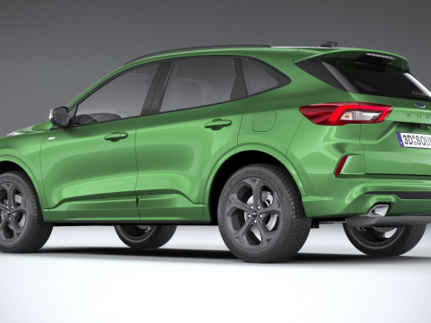 Kuga ST-line 2024 3D Model