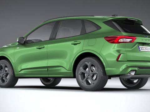 Kuga ST-line 2024 3D Model