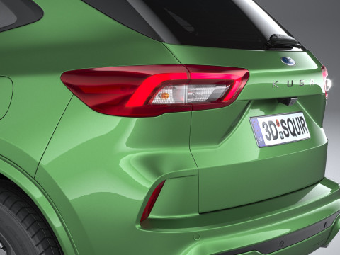 Kuga ST-line 2024 3D Model