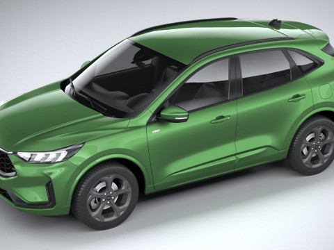 Kuga ST-line 2024 3D Model