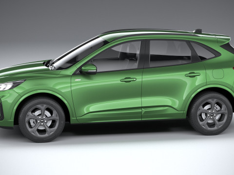 Kuga ST-line 2024 3D Model
