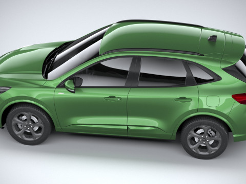 Kuga ST-line 2024 3D Model