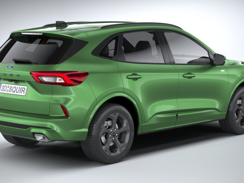 Kuga ST-line 2024 3D Model