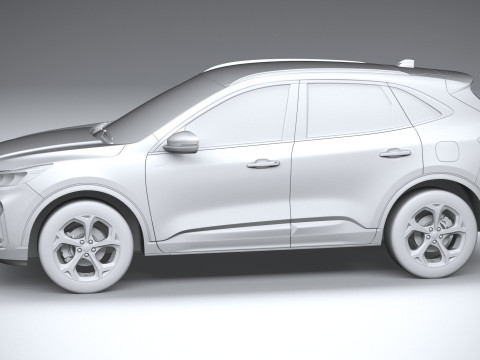 Kuga ST-line 2024 3D Model