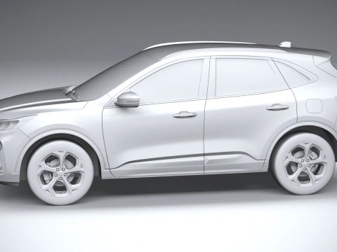 Kuga ST-line 2024 3D Model