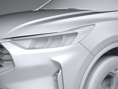 Kuga ST-line 2024 3D Model