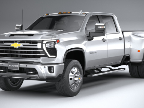 Chevrolet Silverado 3500HD 2022 3D 模型