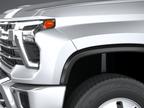 Chevrolet Silverado 3500HD 2022 3D 模型