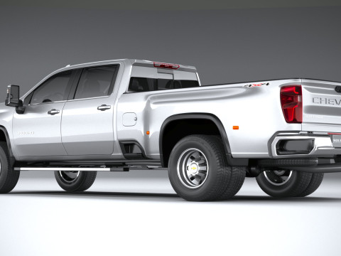 Chevrolet Silverado 3500HD 2022 3D 模型