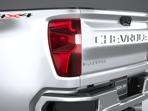Chevrolet Silverado 3500HD 2022 3D 模型