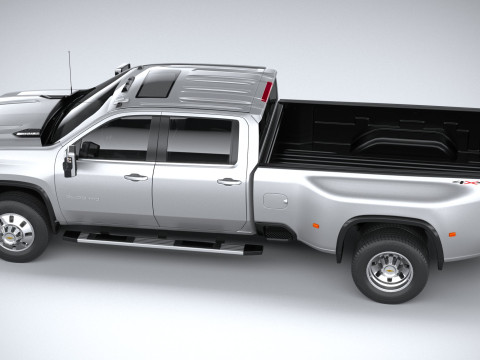 Chevrolet Silverado 3500HD 2022 3D 模型