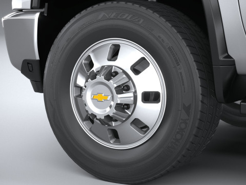 Chevrolet Silverado 3500HD 2022 3D 模型