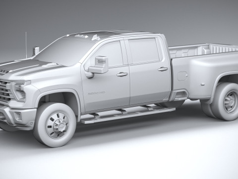 Chevrolet Silverado 3500HD 2022 3D 模型