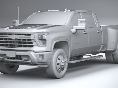 Chevrolet Silverado 3500HD 2022 3D 模型