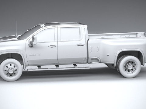 Chevrolet Silverado 3500HD 2022 3D 模型