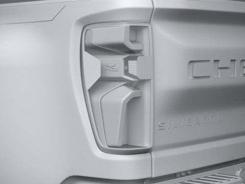 Chevrolet Silverado 3500HD 2022 3D 模型