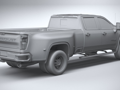 Chevrolet Silverado 3500HD 2022 3D 模型