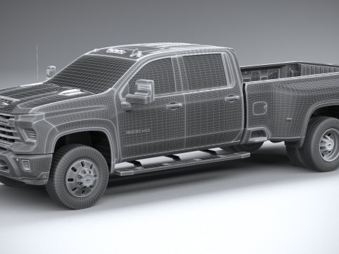 Chevrolet Silverado 3500HD 2022 3D 模型