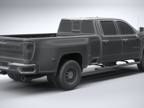 Chevrolet Silverado 3500HD 2022 3D 模型