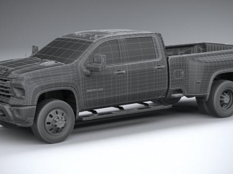 Chevrolet Silverado 3500HD 2022 3D 模型