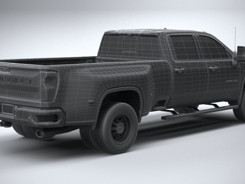 Chevrolet Silverado 3500HD 2022 3D 模型