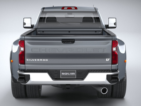 Chevrolet Silverado 3500HD Single Cab 2020 3D 模型