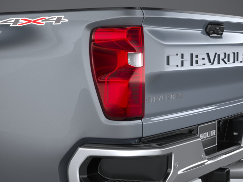 Chevrolet Silverado 3500HD Single Cab 2020 3D 模型