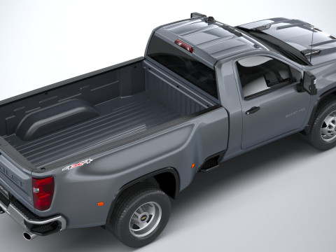 Chevrolet Silverado 3500HD Single Cab 2020 3D 模型