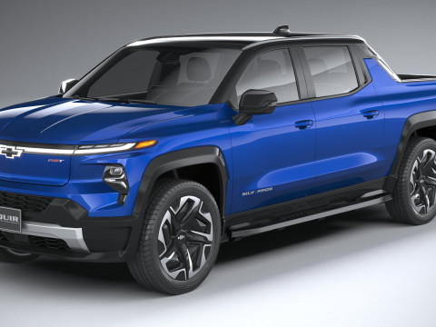 Chevrolet Silverado EV RST 2024 3D Модель