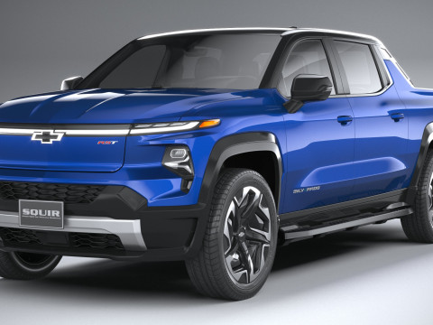 Chevrolet Silverado EV RST 2024 3D Модель